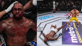 BRUCE LEE VS JIMI MANUWA *INSANE* PS5 (EA SPORTS UFC 3) | Mr. Jojo | UFC 3 BRUTAL FIGHT | UFC 3 2022
