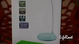 Rechargeable LED Light | AC DC Table Lamp