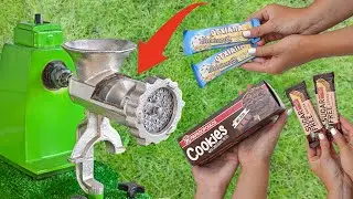 EXPERIMENT Greek sweets vs Meat Grinder  COMPILATION  *Satisfying video*