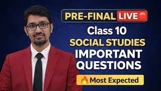 Class 10 Social Studies Pre-Final 🔴 LIVE | TS & AP Syllabus | Most Expected Questions