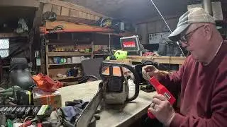 Plastic Welding talking about my chainsaw's