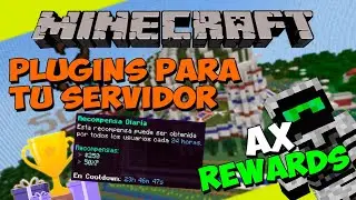 PLUGINS para tu SERVIDOR de Minecraft - AXREWARDS (RECOMPENSAS para los USUARIOS!)