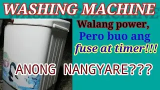 Washing machine na walang electrical power.