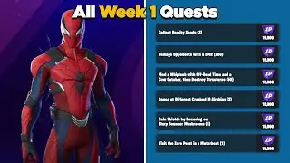 Fortnite All Week 1 Season Quests Guide - Chapter 3 Season 3