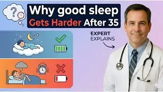 Why good sleep Gets Harder After 35+