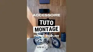 Tutoriel - Montage du porte-paquet avant pour vélo électrique biplace Fatstreet | Unikride