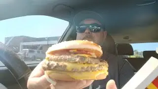 Double Quarter Pounder Burger Review 🍔 @mcdonaldsaustralia — The Meatiest Macca’s Burger?! 🍔🔥💪