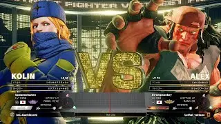 Kawano (Kolin) vs Kichipa (Alex)：カワノ（コーリン）vs キチパーム（アレックス）