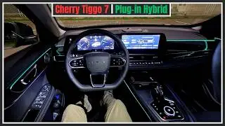 Chery Tiggo 7 PHEV 2025 (CSH) Night Lights Review & Details