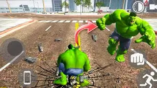 HULK SMASHES THE ROAD! 🟢| Indian Bike Driving 3D New Character Update