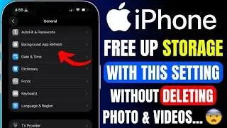 Free Up iPhone Storage Without Deleting Photos | iPhone Storage Full Fix | iPhone Storage Space Hack