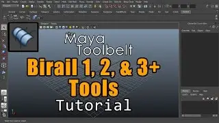 The Maya Toolbelt - Birail 1, 2, and 3+ Tools