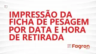 Ficha de Pesagem por Data e Hora de Retirada