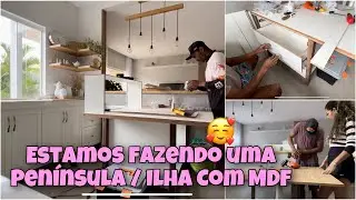 FAZENDO A PENÍNSULA/ ILHA DA COZINHA | Parte 1 @RobsonSantos2