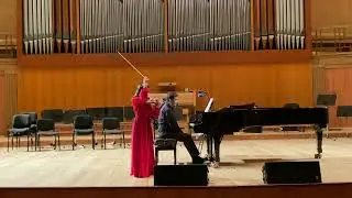 Bartok Romanian folk dances, Tchaikovsky Russian Dance, Taira Mingazova, violin