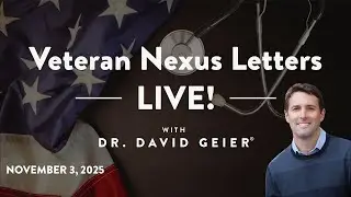 Veteran Nexus Letters LIVE! November 3, 2025