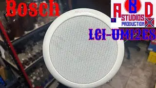 Bosch LC1-UM12ES ceiling speaker reveiw and test
