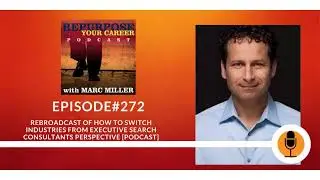 Rebroadcast of How to Switch Industries from Executive Search Consultants Perspective #272