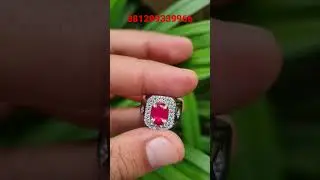Natural Red Ruby Burma Myanmar 1.11 crt GRI LAB