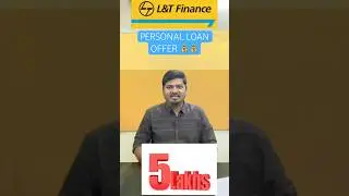 L&T Finance Personal Loan Offer 💰💰 #shortsvideo