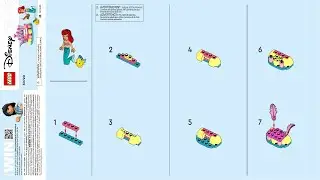 LEGO Instructions - Disney - 30720 - Ariel and Flounder&rsquo;s Birthday Music Fun - Disney Princess