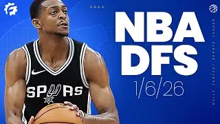 NBA DFS Picks & Strategy for #DraftKings  & #FanDuel (1/6/26)