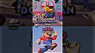Dog Man vs Mario