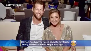 Dodgers' Clayton Kershaw To Match Each Dollar Raised During 2-Week Fund-Raising Campaign