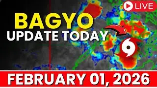 Bagyo Update Today February 01, 2026 | Low Pressure Area in the Philippines Today Update