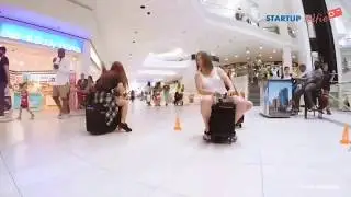 Modobag: World's First Motorized, Rideable Luggage🛄 | Startup selfie
