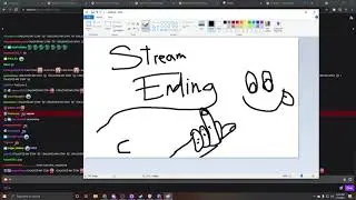 xQc Draws a nice Picture for Chat