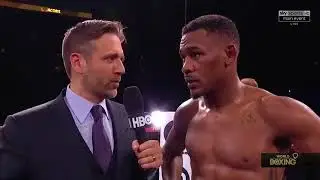 Daniel Jacobs Vs Luis Arias Interview Post Fight 2017 HD