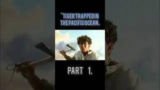 The tiger trapped in the specific ocean with human.#shorts #trending#movie