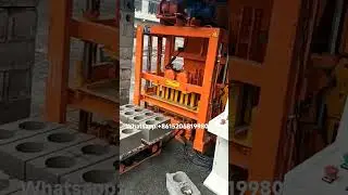 qtj4-25 automatic cement concrete hollow block making machine price for sale for solid bricks