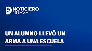 Un alumno llev&oacute; un arma a una escuela de Guaymall&eacute;n