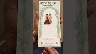 Elegant Sliding Wedding Invitation Cards | Custom Designs by TM Cards Bhubaneswar