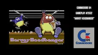 Harvey Headbanger (Commodore 64 / Gameplay #2032)
