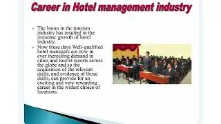 MA History - Sem 3. Tourism in Tamilnadu. Unit 3 - Hotel Management