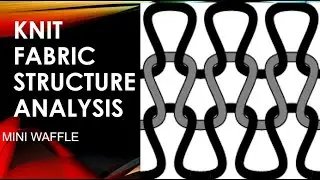 KNIT FABRIC STRUCTURE ANALYSIS - 1X1 MINI WAFFLE