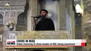 Video claiming to show ISIL leader being examined