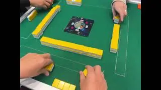 サウスポー対決や🔥女子プロ直撃❗️ダブ南ドラ1😅やすい😓　プロの自摸上がりの方が高いがな🫩跳満やてー😩