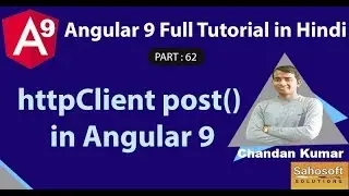 httpClient post in Angular 9 : Angular 9 Full Tutorial in Hindi