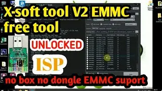 XSOFT TOOL TANPA BOX VERSI 2.2 SUPPORT ISP EMMC CARD READER UNLOCK XIOMI,OPPO,VIVO,ASUS FREE 100%