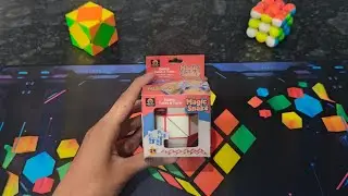 Snake cube unboxing
