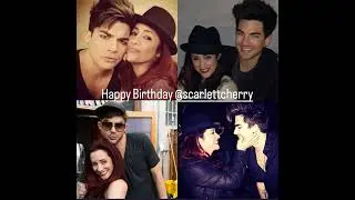Adam Lambert in L.A. /Adam story 'Happy Birthday Scarlett Cherry 