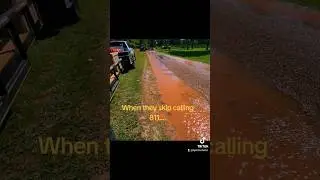 Someone forgot to call 811 and dug through the main water line again.....#shortvideo