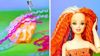 Easy Barbie DIY's. Creative Doll ideas and Lifehacks