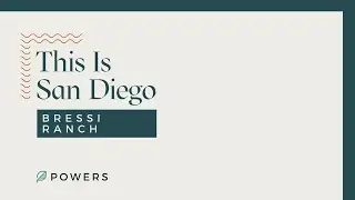 This is San Diego - Bressi Ranch