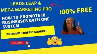 Mega Marketing Pro 2023  Affiliate Marketing 2023 Make Money Online 2023 LeadsLeap 2023