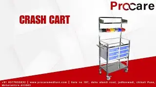 Crash Cart | Crash Cart Trolley | Emergency Trolley | Emergency Crash Trolley | Crash Card